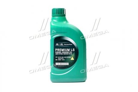 Моторное масло 1 л 5W30 Дизельный Полусинтетическое Hyundai/Kia/Mobis 0520000111 (фото 1)