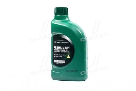 Моторна олива 1 л 5W30 Дизельний Синтетична Hyundai/Kia/Mobis 0520000120