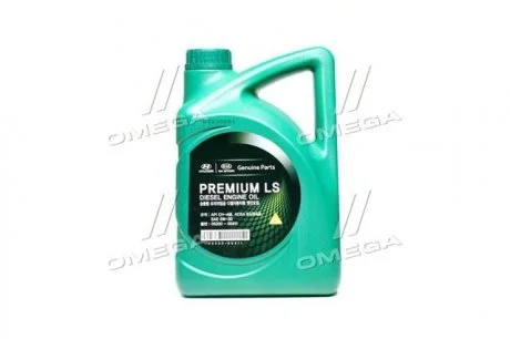 Моторна олива 4 л 5W30 Дизельний Напівсинтетична Hyundai/Kia/Mobis 0520000411