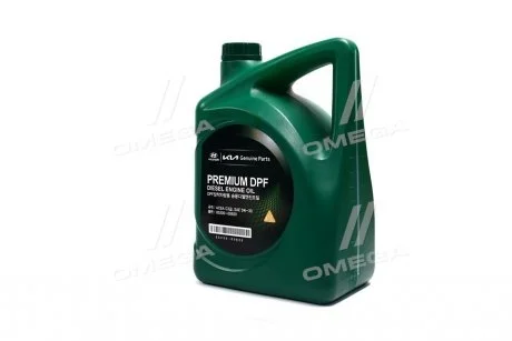 Моторна олива 6 л 5W30 Дизельний Синтетична Hyundai/Kia/Mobis 0520000620