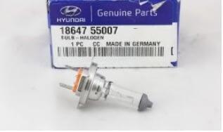 Лампа галогенная PX26d, H7 Hyundai/Kia/Mobis 1864755007