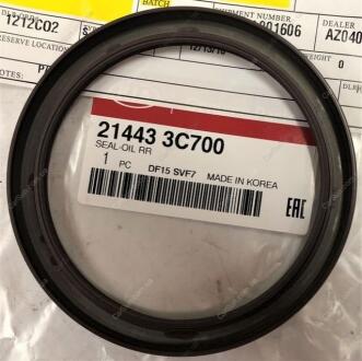 Сальник коленвала Hyundai/Kia/Mobis 214433C700