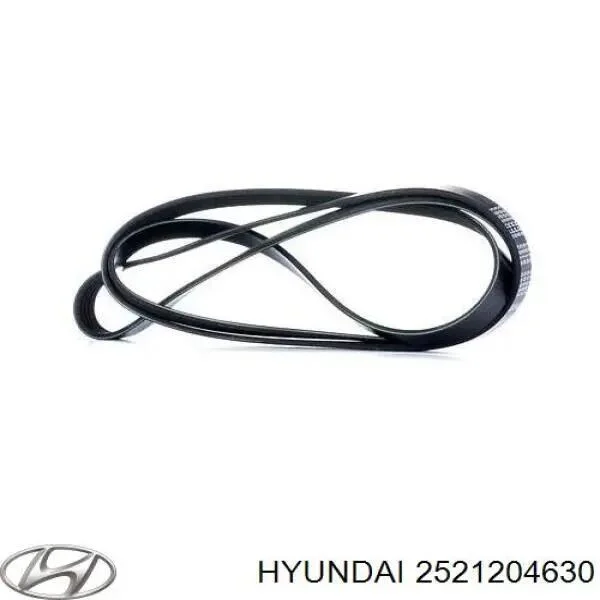 Поликлиновый ременный комплект Hyundai/Kia/Mobis 2521204630 (фото 1)