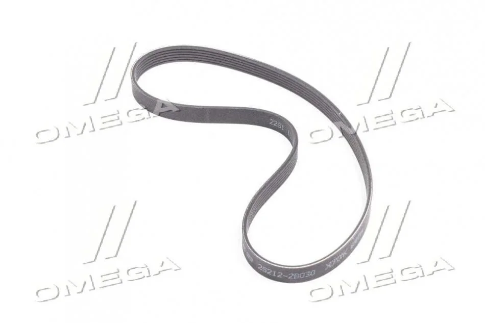 Ремень поликлиновый (выр-во Mobis) Hyundai/Kia/Mobis 252122B030 (фото 1)