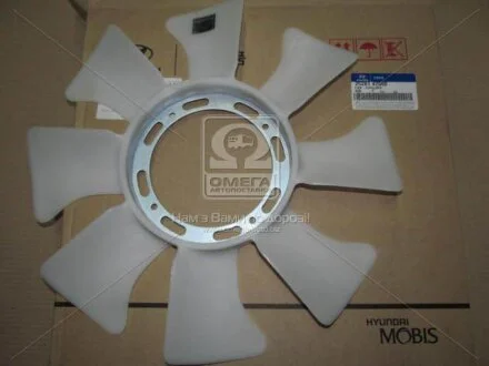 Крильчатка вентилятора охолодження Hyundai Chorus -98/H100 97-/HD250/HD350 -98 (вир-во Mobis) Hyundai/Kia/Mobis 2526142000