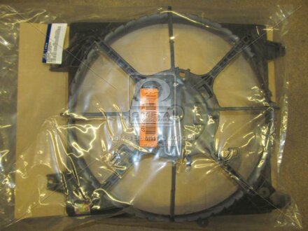 Дифузор вентилятора радіатора Hyundai Santa Fe 06- (Mobis) Hyundai/Kia/Mobis 253502B000