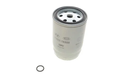 Паливний фільтр, що накручується, дизель Hyundai/Kia/Mobis 319221K800