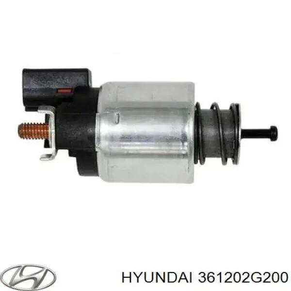 Реле стартера втягивающее Hyundai/Kia/Mobis 361202G200 (фото 1)