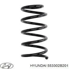 Пружина подвески задняя винтовая Hyundai/Kia/Mobis 553302B201 (фото 1)