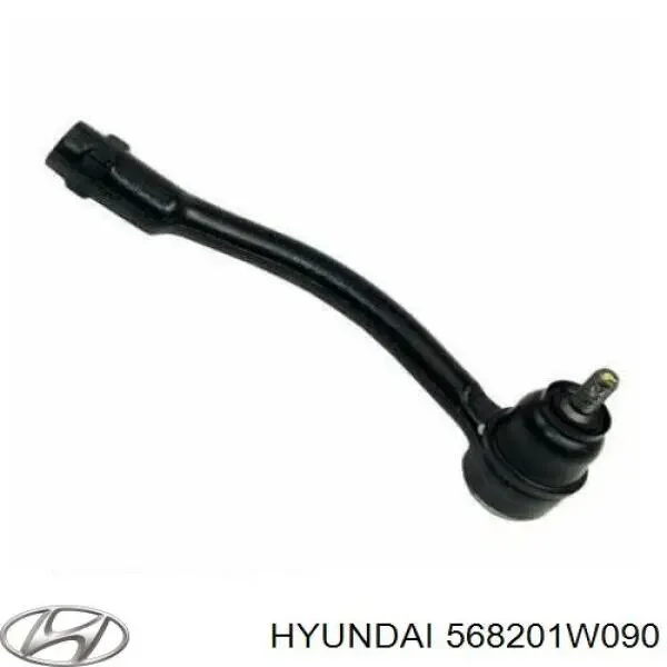 Рулевой наконечник передний мост справа Hyundai/Kia/Mobis 568201W090 (фото 1)
