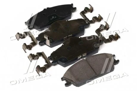 Колодка тормозов. (выр-во Mobis) Hyundai/Kia/Mobis 581011CA00