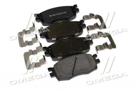 Тормозные колодки передние дисковые Hyundai/Kia/Mobis 581011GE00