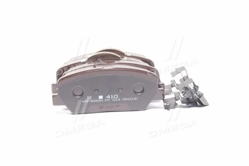 Тормозные колодки передние дисковые Hyundai/Kia/Mobis 581012TA21 (фото 1)
