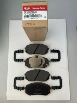Колодки тормозные передние Hyundai/Kia/Mobis 581012YA50