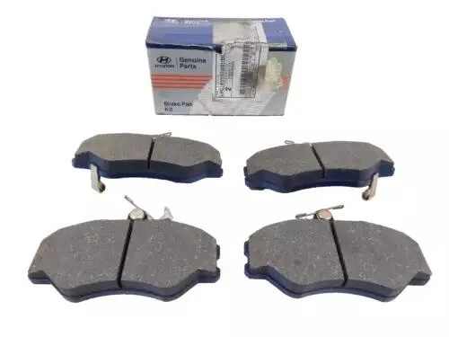 Тормозные колодки передние дисковые Hyundai/Kia/Mobis 581014BA00 (фото 1)
