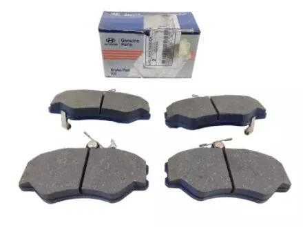 Тормозные колодки передние дисковые Hyundai/Kia/Mobis 581014BA00