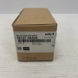 Колодки тормозные передние Hyundai/Kia/Mobis 58101A6A00