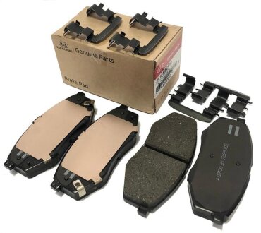 Колодки тормозные передние Hyundai/Kia/Mobis 58101B2A10