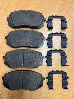 Тормозные колодки передние дисковые Hyundai/Kia/Mobis 58101D7A60