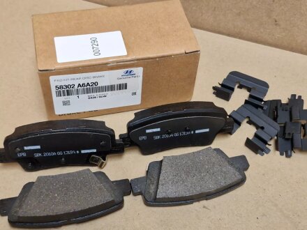 Тормозные колодки задние Hyundai/Kia/Mobis 58302A6A20