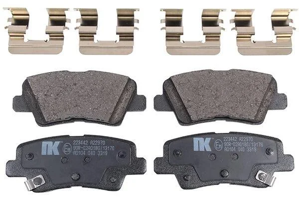 Тормозные колодки задние дисковые Hyundai/Kia/Mobis 58302G2A40 (фото 1)