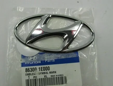 Эмблема V Hyundai/Kia/Mobis 863001E000