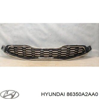 Решітка радіатора передня Hyundai/Kia/Mobis 86350A2AA0