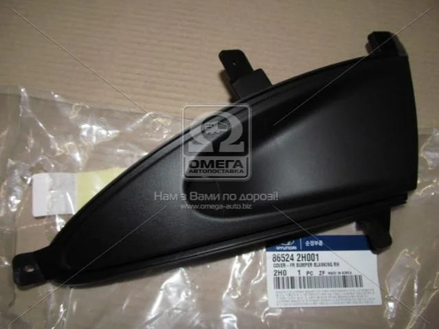 Решітка бампера пра. HYUN ELANTRA 06-10 (вир-во Mobis) Hyundai/Kia/Mobis 865242H001 (фото 1)