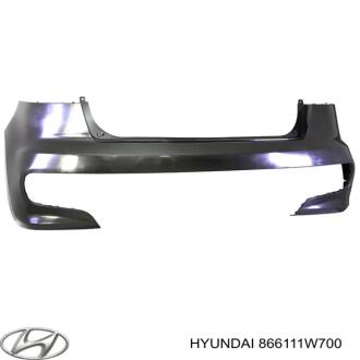 Бампер задний Hyundai/Kia/Mobis 866111W700