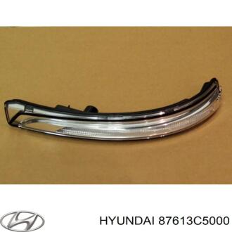Повторювач покажчика повороту в лівому дзеркалі Hyundai/Kia/Mobis 87613C5000
