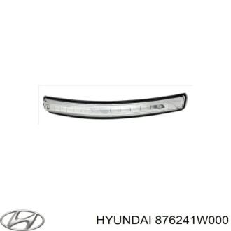 Повторитель указателя поворота в зеркале правом справа Hyundai/Kia/Mobis 876241W000