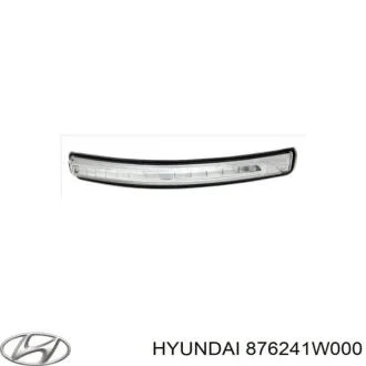 Повторитель указателя поворота в зеркале правом справа Hyundai/Kia/Mobis 876241W000