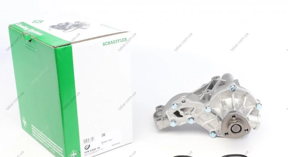 Насос водяний VW, AUDI, FORD, SEAT Ruville 65430G (Вир-во) INA 538 0340 10 (фото 1)