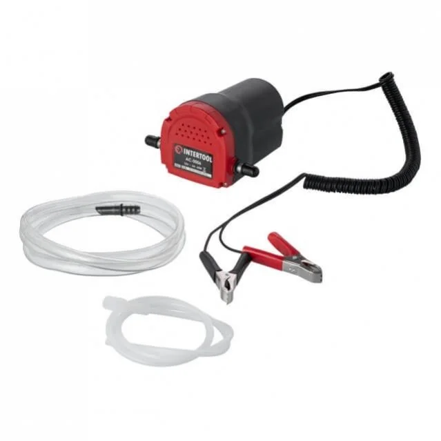 Насос вакуумный 12В для откачки масла и дизельного топлива. INTERTOOL Intertool AC-0006 (фото 1)
