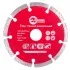 Диск відрізний сегментний алмазний, 125мм, 22-24% INTERTOOL Intertool CT-1007 (фото 1)