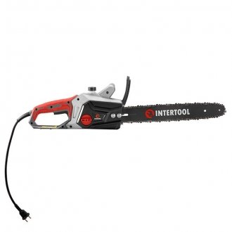 Пила ланцюгова електрична 1600 Вт, шина 40 см, боковий двигун Intertool DT-2200