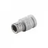 Переходник квадрат 1/2" х шестигранник 10 мм, CrV INTERTOOL Intertool ET-1108 (фото 2)