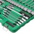 Набор инструментов пластиковый кейс 77 шт. Intertool ET-6077SP (фото 8)