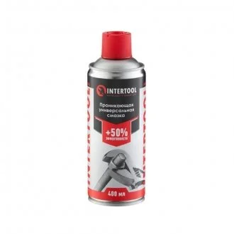Смазка проникающая универсальная, аэрозоль 400 мл. INTERTOOL Intertool FS-4040