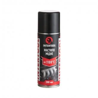 Смазка медная, аэрозоль 200 мл INTERTOOL Intertool FS-4222