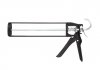 Пістолет для видавлювання герметиків "рамоподібний" посилений, 225 мм, "скелет" Intertool HT-0030 (фото 2)