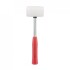 Киянка гумова 450 г, 65 мм, біла гума, металева ручка Intertool HT-0227 (фото 1)