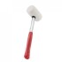 Киянка гумова 450 г, 65 мм, біла гума, металева ручка Intertool HT-0227 (фото 2)