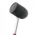 Киянка гумова 1250 г, 90 мм. чорна гума, металева ручка. Intertool HT-0228 (фото 3)