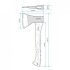 Сокира 800 г, ручка з фібергласу Intertool HT-0262 (фото 12)