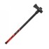 Колун кованый 2500г, ручка из фибергласа Intertool HT-0273 (фото 1)