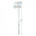 Колун кованый 2500г, ручка из фибергласа Intertool HT-0273 (фото 15)