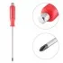 Отвертка шлицевая PH4*200 мм, CrV INTERTOOL Intertool HT-0490 (фото 2)