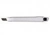 Нож металлический усиленный, лезвие 9 мм, винтовая фиксация лезвия Intertool HT-0509 (фото 5)