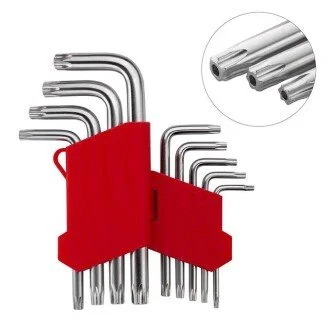Набор Г-образных ключей 9 шт., без упаковки Intertool HT-0604